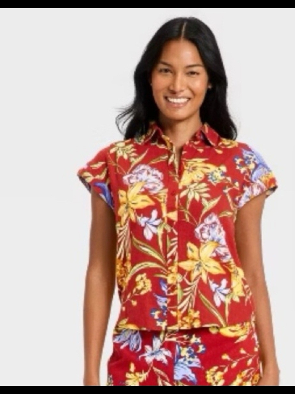 A New Day | Tropical Skirt Set